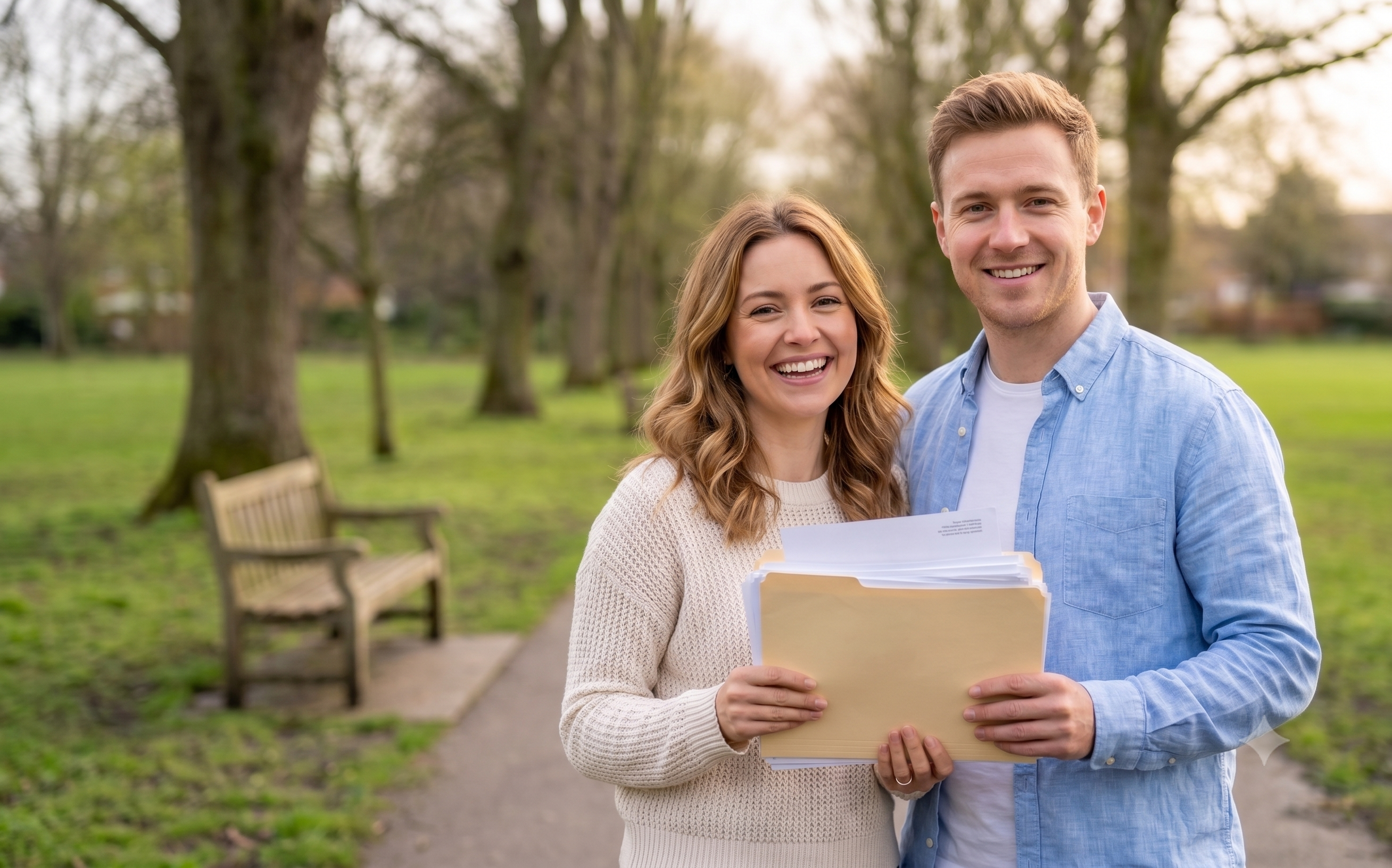 A couple supported by Sterling Shore Solicitors